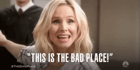 This Is The Bad Place GIFs - Get the best GIF on GIPHY
