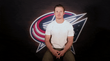 Gustav Nyquist Yes GIF by Columbus Blue Jackets
