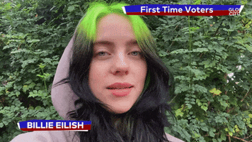 Billie Eilish Vote GIF by Global Citizen