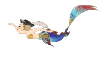 Lizzy Mermaid Tail Sticker by Mermaid_Lux