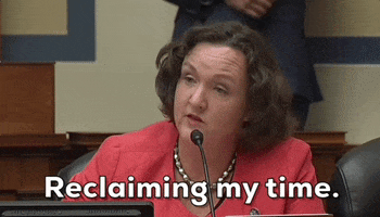 Reclaiming My Time Katie Porter GIF by GIPHY News