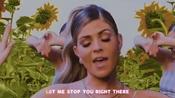 Stop It Right Here GIF by Tenille Arts