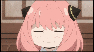 Pink Smile GIF