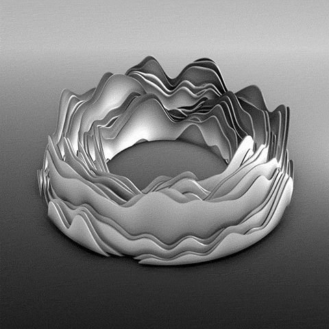 Wave Relaxing GIF by xponentialdesign
