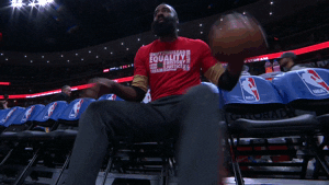 warming up james harden GIF by NBA