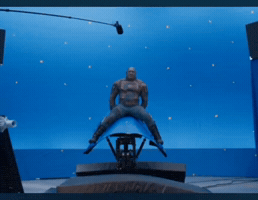 Behind The Scenes Bluescreen GIF