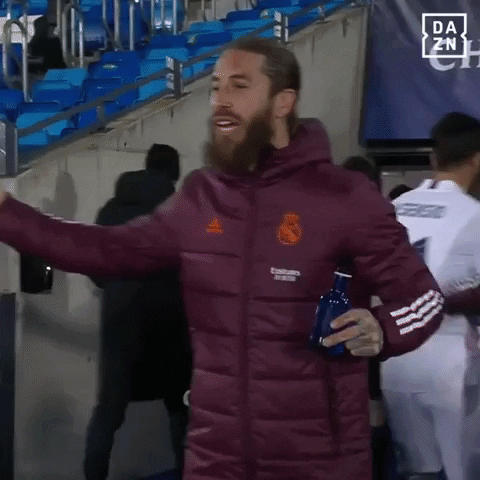 Happy Real Madrid GIF by DAZN