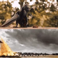 game of thrones dragon GIF