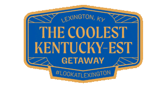 Kentucky Badge Sticker by Lexington, KY