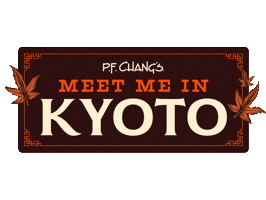 Meet Me Sticker by P.F. Chang's