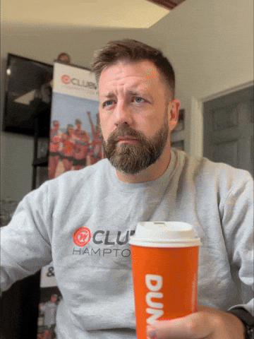 Disappointed Dunkin GIF by CLUBWAKA