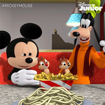 Hungry Mickey Mouse GIF by Disney Jr.