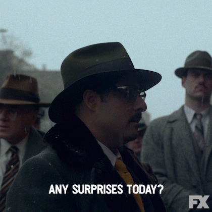 Surprise What Else Is New GIF by Fargo