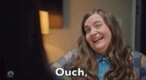 Aidy Bryant Reaction GIF
