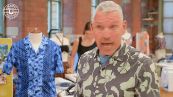 Scared Sewing Bee GIF by The Great British Sewing Bee