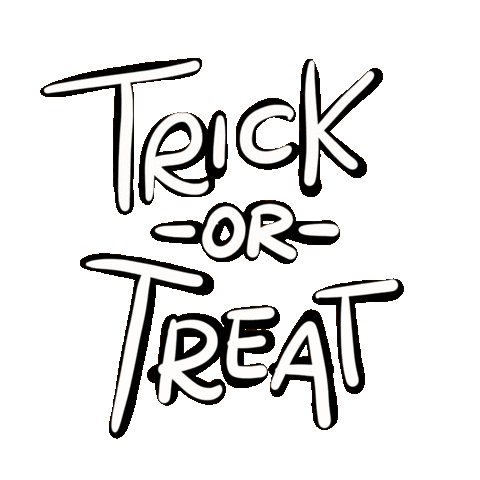 Trick Or Treat Halloween Sticker by TheFactory.video