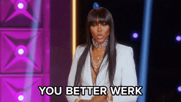 Encouraging Naomi Campbell GIF by RuPaul's Drag Race