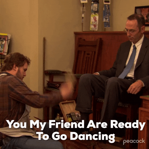 Season 2 Dancing GIF by Parks and Recreation
