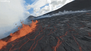 Volcano GIF by ViralHog