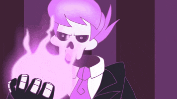 mystery skulls ghost GIF by Channel Frederator