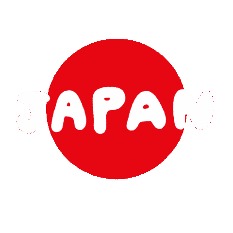 Japan Letter Sticker