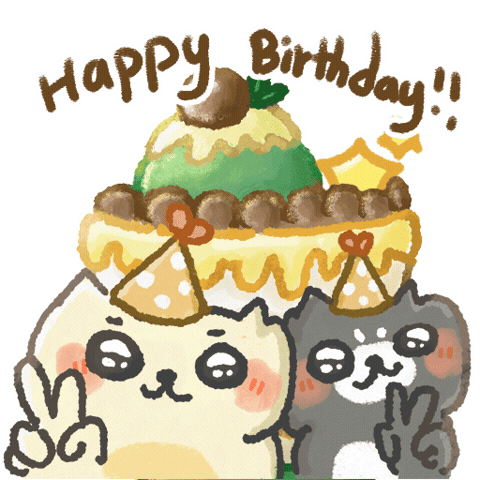 Celebrate Happy Birthday Sticker