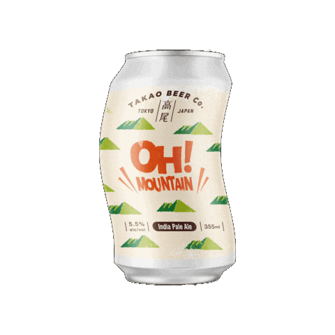 高尾 Sticker by TAKAO BEER