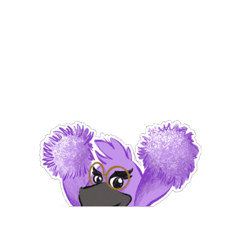 Violet Sticker