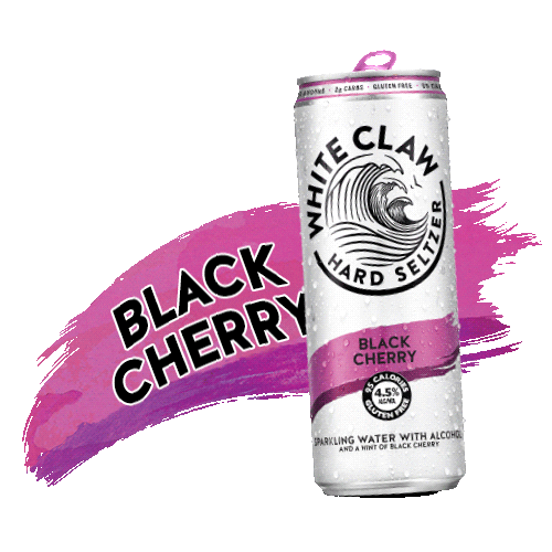 Black Cherry Beer Sticker by White Claw Hard Seltzer