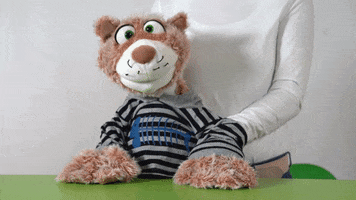 Oh No Reaction GIF by Living Puppets