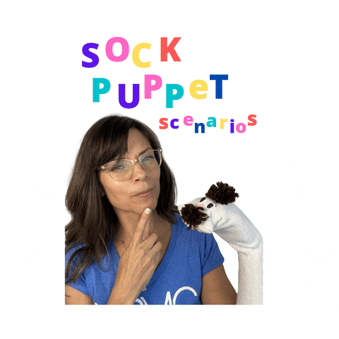YourHappyWorkplace puppets your happy workplace wendy conrad sock puppets GIF