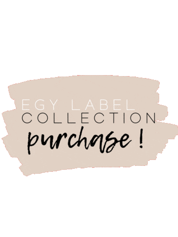 Egylabelcollection Sticker by Egy Label