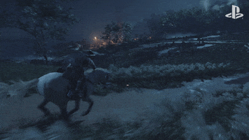 Galloping On My Way GIF by PlayStation