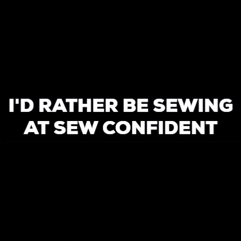 Sewing Sew GIF by SewConfidentLtd