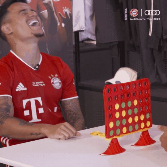 Philippe Coutinho Smile GIF by FC Bayern Munich