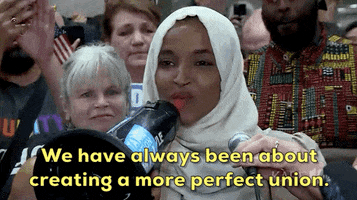 Ilhan Omar Lead GIF by GIPHY News