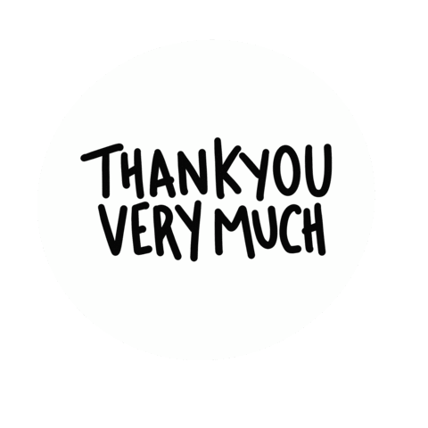 Thanks Sticker