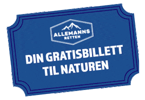 Woods Ticket Sticker by Norsk Friluftsliv