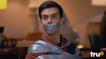 duct tape not telling GIF by truTV’s The Carbonaro Effect