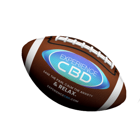 Cbd Oil Football Sticker by Experience CBD