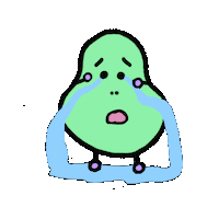 Sad Face Sticker