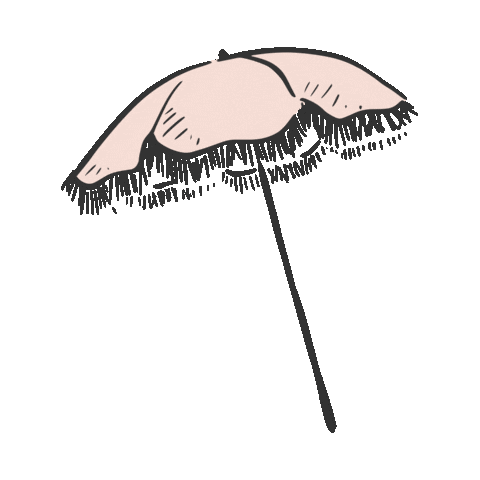 Illustration Umbrella Sticker by DWD Travel