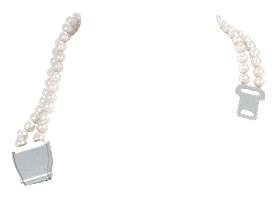 Pearls Seat Belt Sticker by Karpe