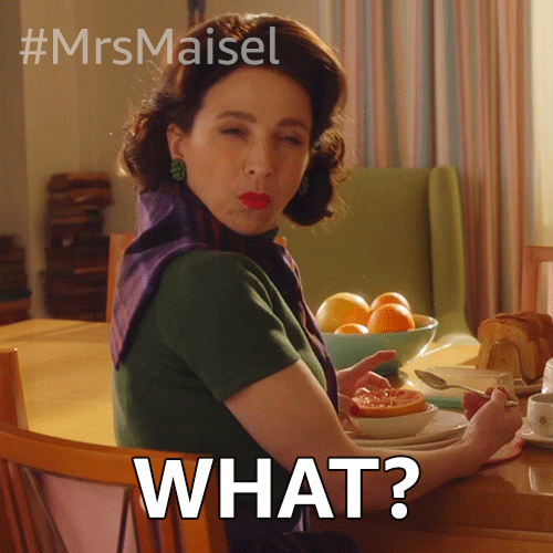Marin Hinkle What GIF by The Marvelous Mrs. Maisel