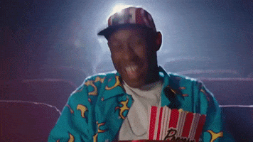 Movie Theater Lol GIF by Tyler, the Creator