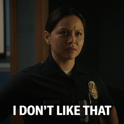 Dont Like It The Rookie GIF by ABC Network - Find & Share on GIPHY