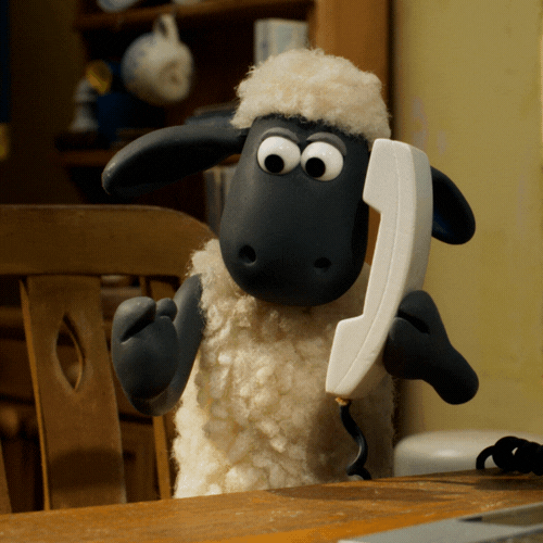 Bored Call Me GIF by Aardman Animations