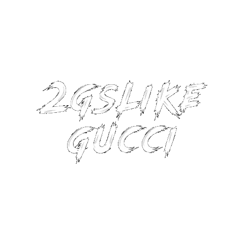 2gs like gucci Sticker