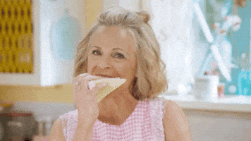 Cake Eating GIF by truTV’s At Home with Amy Sedaris