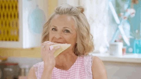 cake eating GIF by truTV’s At Home with Amy Sedaris